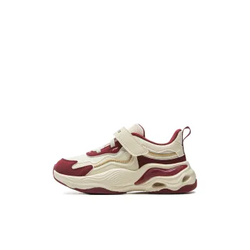 LINING YOUNG Sports Life Collection Kids Lifestyle Shoes Rock White Gray/Saffron Color Kids'