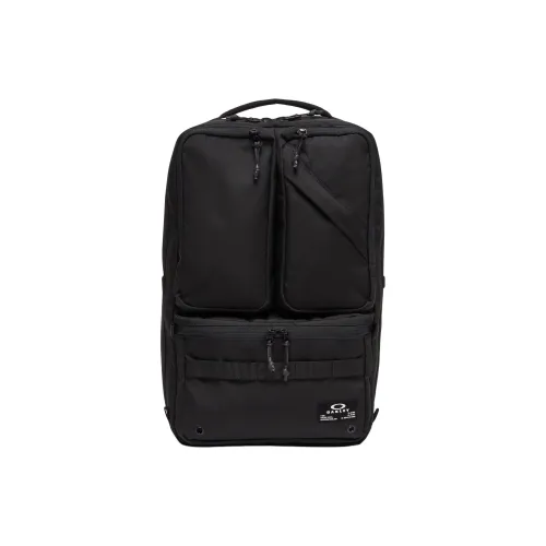 Oakley Polyester Backpack Medium Size Men's Black