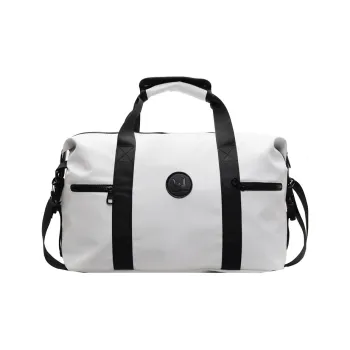 Yalu Fabric Handbag Women's White/Black