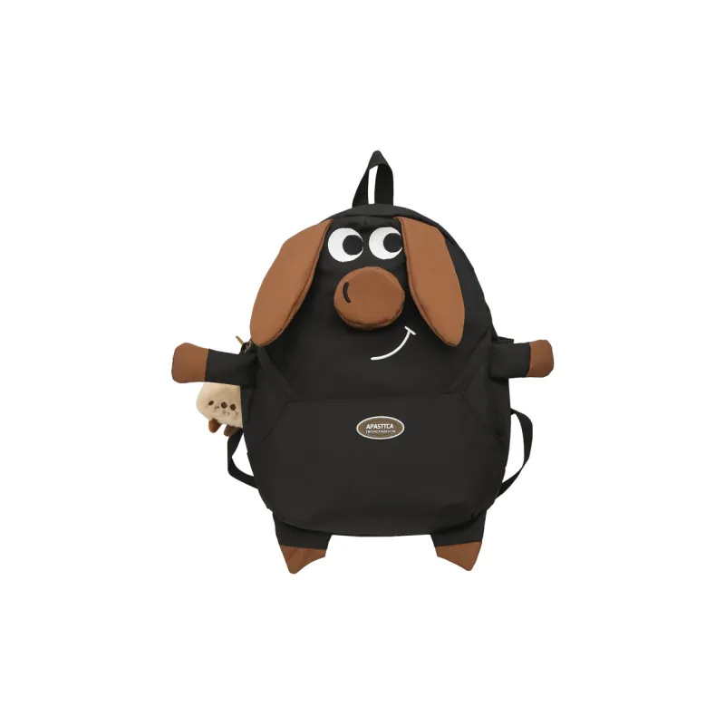GOBLIN SHARKS 1759 Nylon Backpack Large Size Unisex Khaki/Black/White-5
