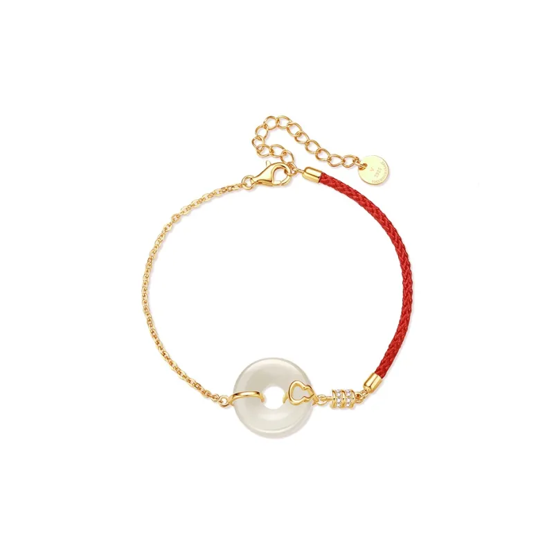 CHINA GOLD Chalcedony Bracelets Women's-6