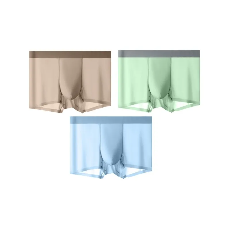 Qiao Ni Tong Underpants Men's 3 Pack-8