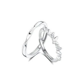LUCA Sterling Silver Rings Unisex #Sweet Love Gift Box Set