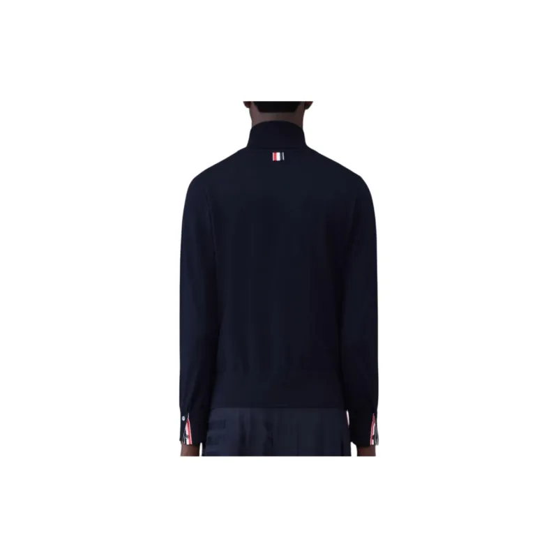 THOM BROWNE Roll Neck Knitted Jumper-4