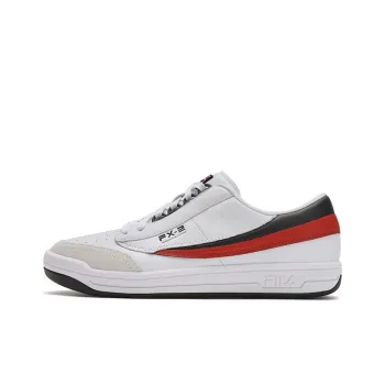 FILA FX 2 Wear Resistant Low Top Skateboard Shoes Men's White