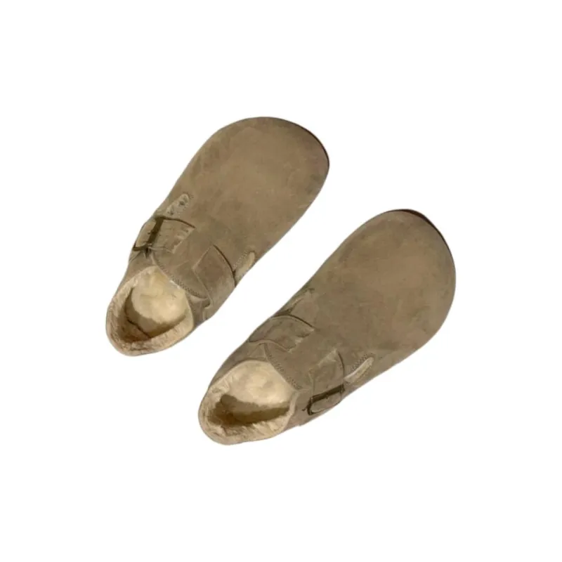 Qiao Anju Home Slippers Brown Gray-7