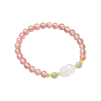 MCLON A Twist Of Blessings, Good Luck Solid Gold Fixed Price Gold Bracelet Women's