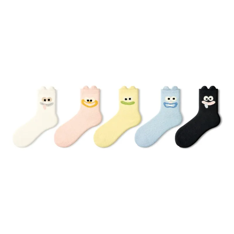 Primeet Mid Calf Socks Women's 5 Pack-7