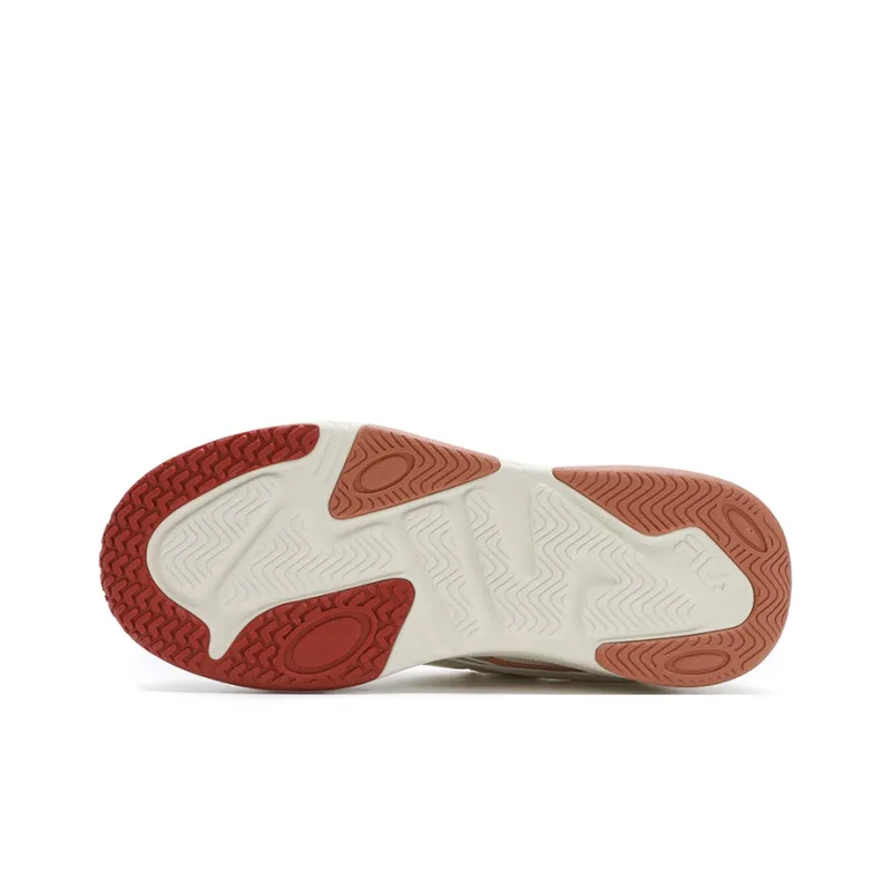 FILA Low-Top Skateboard Shoes Women's White Umber-5