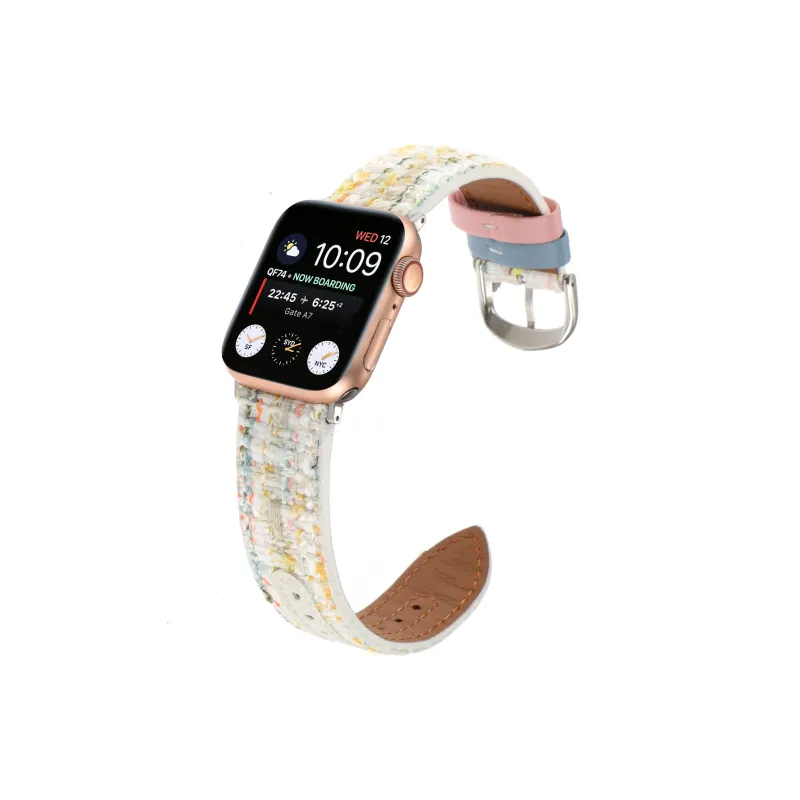 AOMN Watch Band Apple Compatibility Plush Material-10