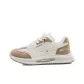 White Khaki-Fleece-Lined