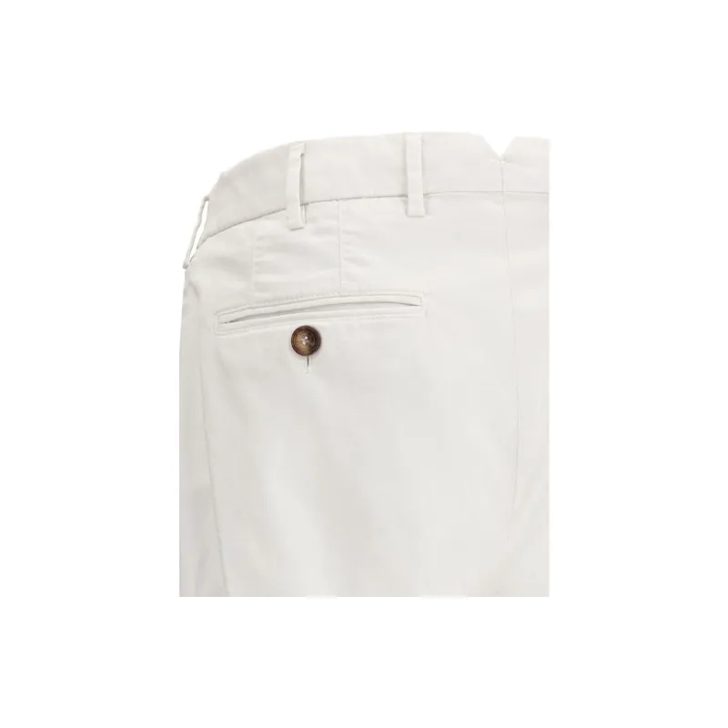 Brunello Cucinelli Italian Fit Gabardine Trousers-2
