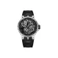 White Case Black Dial Black Strap-LM-SBSB