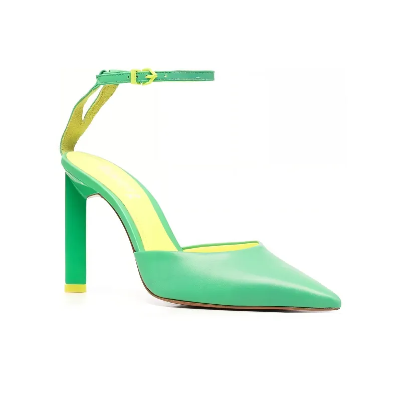 Schutz Pointed Leather Pumps-2