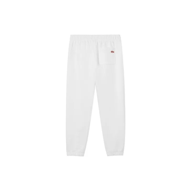 LACOSTE Auspicious Snake New Year Collection Knitted Sweatpants Women's Ecru-1