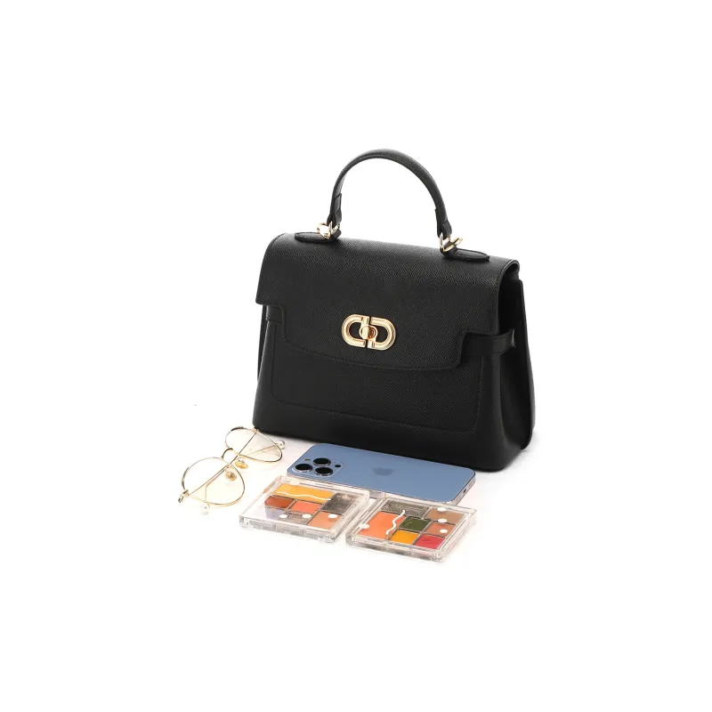 RED DRAGONFLY Split Cow Leather With Microfiber Synthetic Leather One Shoulder Handbag Regular Women's Multicolor-4