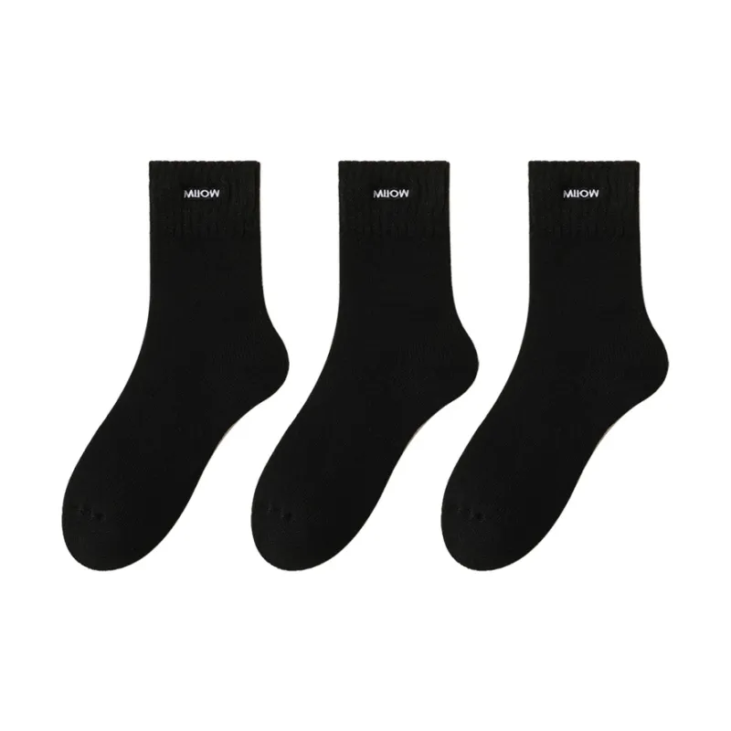 MIIOW Trend Party Series Mid Calf Socks Unisex 3 Pack-7