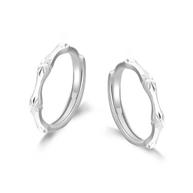 NUSQ Sterling Silver Rings Women's-5