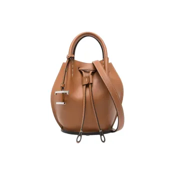 TOD'S Logo charm Bucket Bag