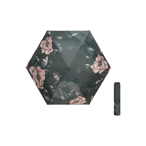 IDREAMY Three-Fold Nano Plaid Gold-Tipped Aloe Vera Super-Light Dual-Use Umbrella