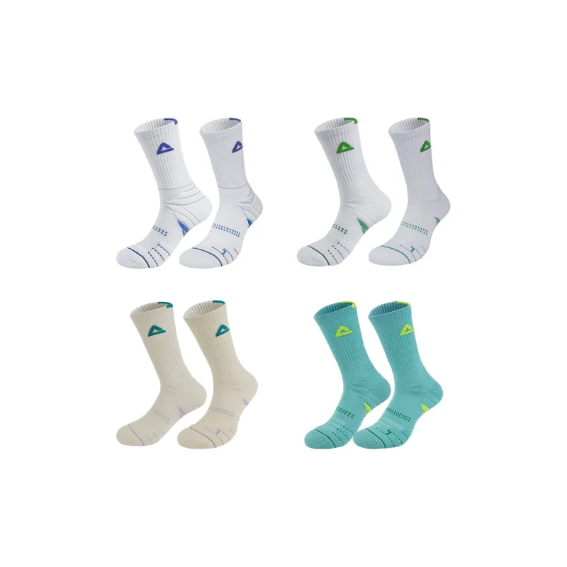 PEAK Mid Calf Socks Unisex Multi double Loading-6