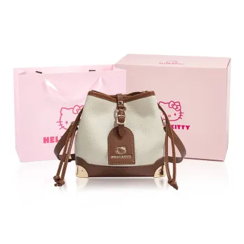 MESUCA Sanrio Hello Kitty Series PU Shoulder Bag Women's Brown
