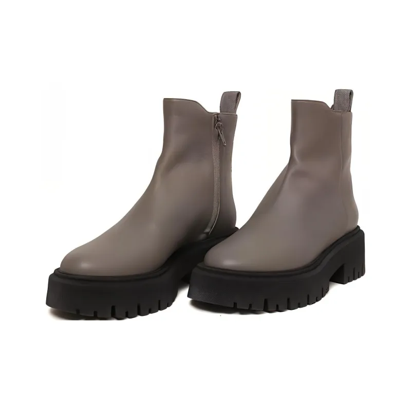 LORENA ANTONIAZZI 45mm Leather Ankle Boots-2