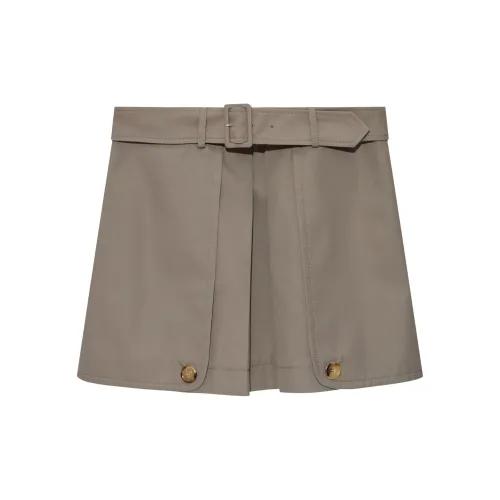 MOSCHINO Belted Mini Skirt