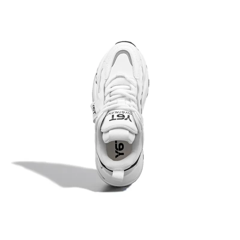 WENPU Height Increasing Lightweight Slip-Resistant Low-Top Chunky Sneakers Unisex-8