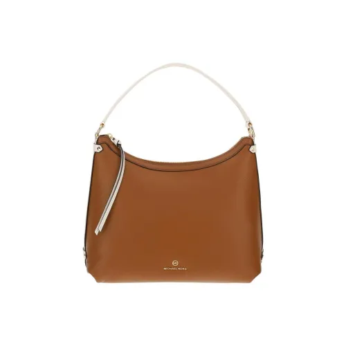 MICHAEL KORS Calfskin One Shoulder Handbag Women's Brown