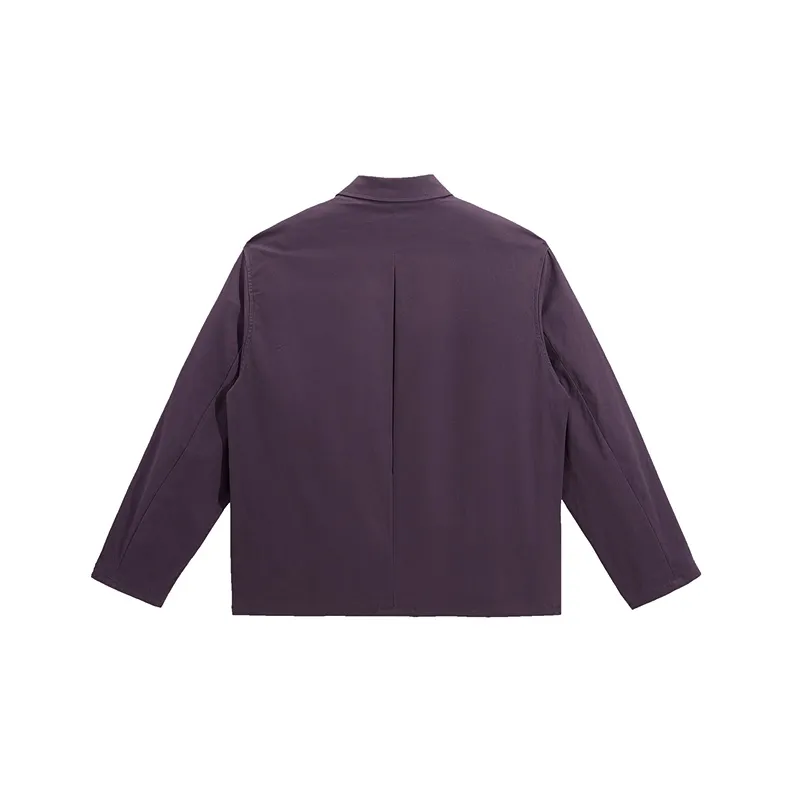 PEACEBIRD MEN Jackets Men Purple 1-1