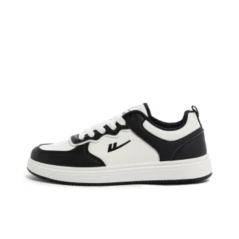 Warrior Warrior Anti Slip And Wear Resistant Lightweight Low Top Skateboard Shoes Women's White Black