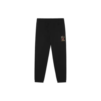 LACOSTE Auspicious Snake New Year Collection Knitted Sweatpants Men 031/Black