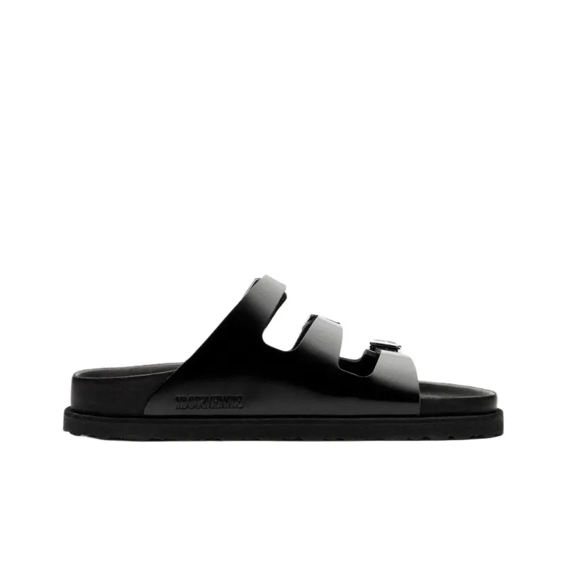 Birkenstock Florida Slide Slippers Unisex Black-1
