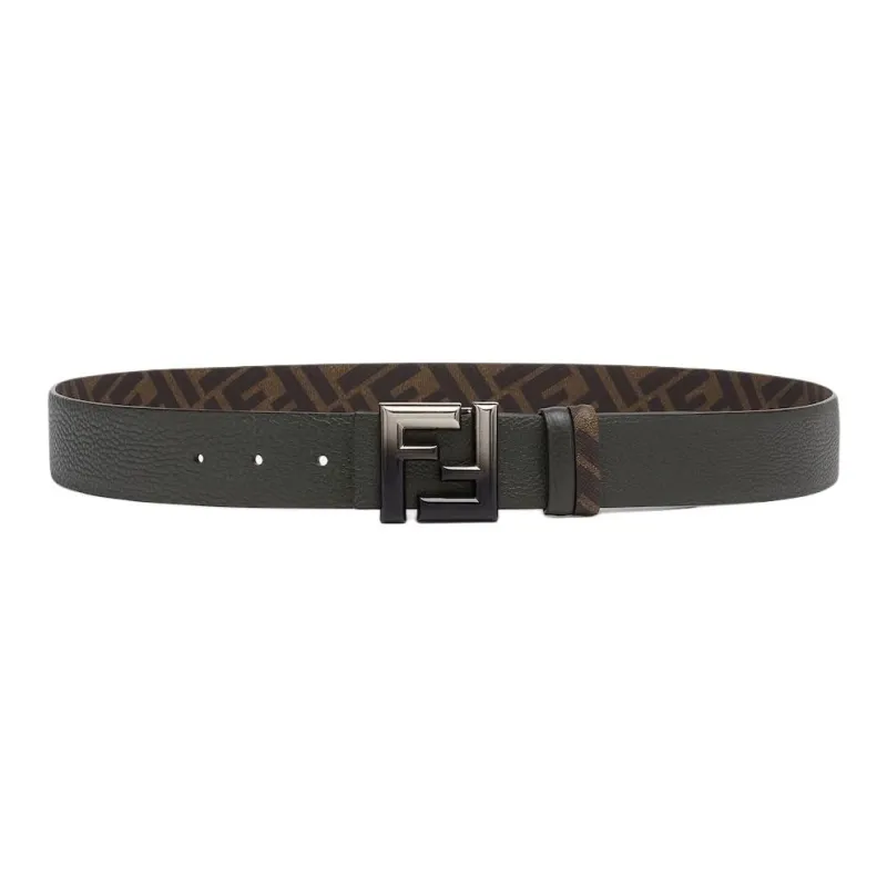 FENDI Ff Buckle Reversibnle Belt-0