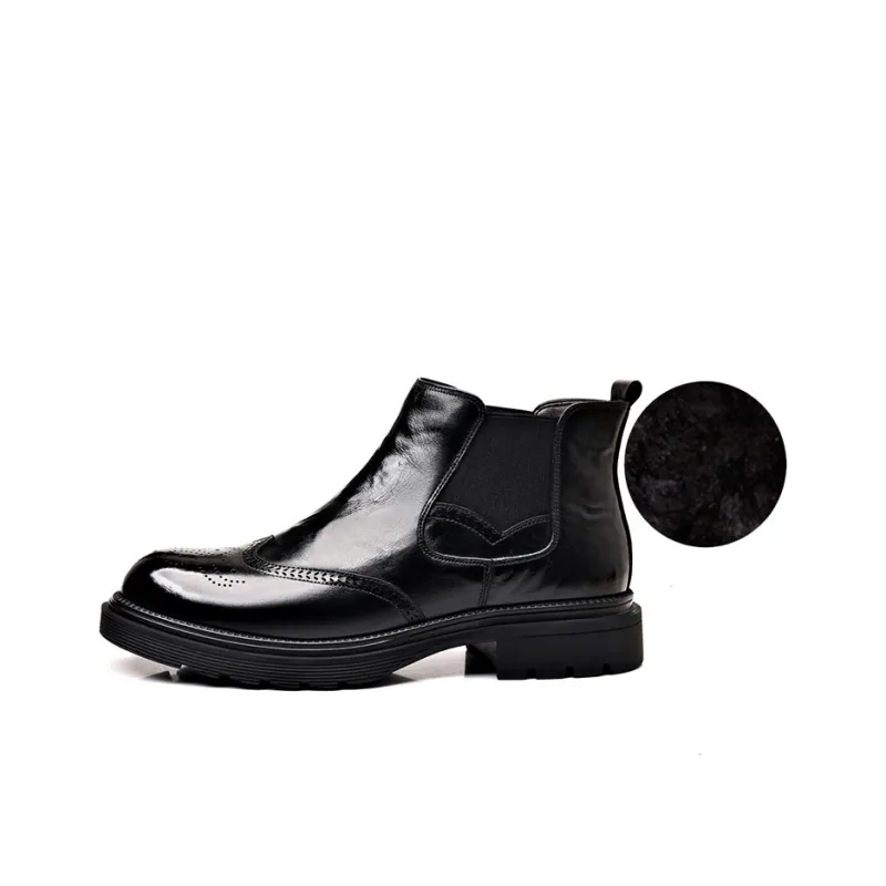 Cachiotti Ankle Length Chelsea Boots Men's Black-1