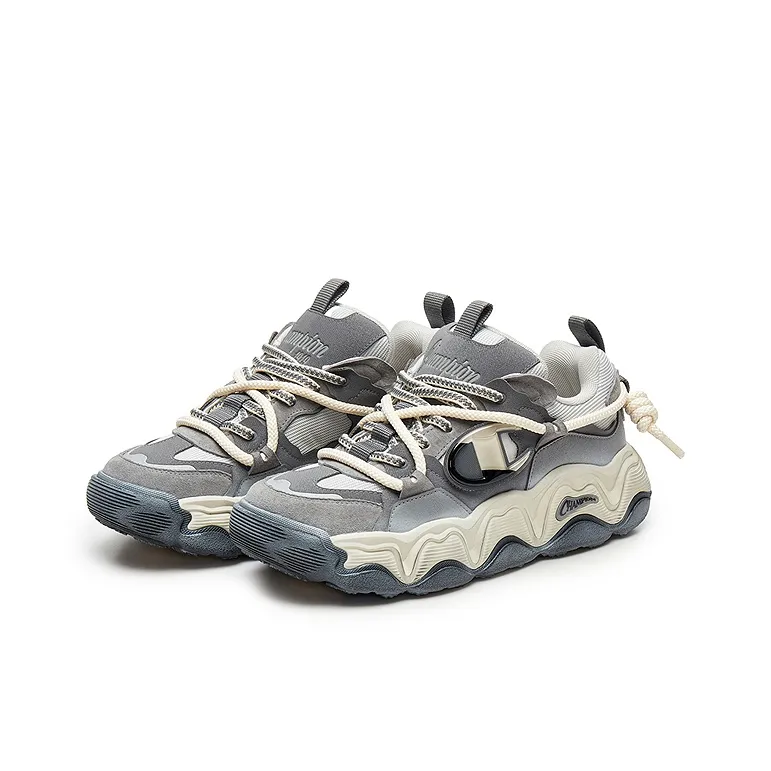 Champion Lava Cake Champ Lava Low Top Casual Shoes Men's Autumn Moon Gray/Smoke Gray-2