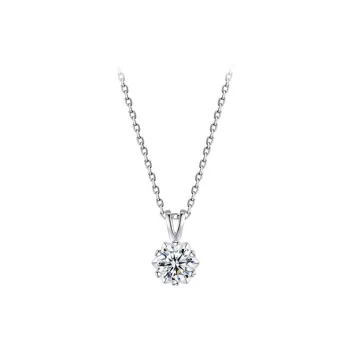 GLOIRE Zircon Necklaces Women's Quiet Luxury Everyday Commute Versatile