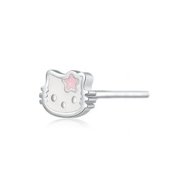 AEMC Sterling Silver Stud Earrings Unisex-0