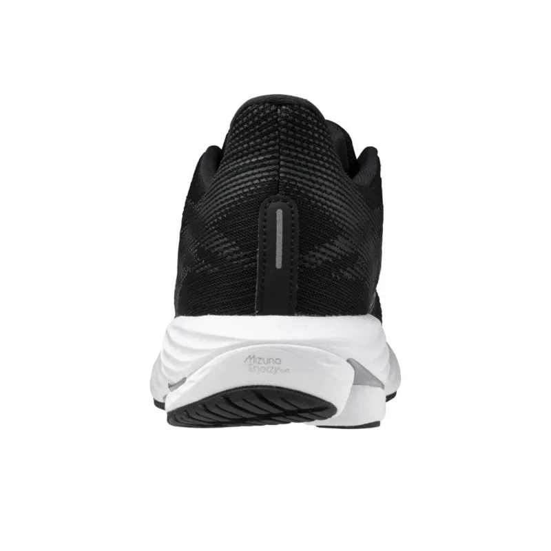 Mizuno Women's Wave Rider 28 Super Wide 'Black Silver' Women's-3