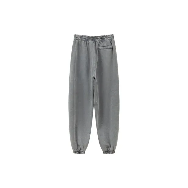 NO ONE ELSE Casual Pants Unisex Medium Gray-1