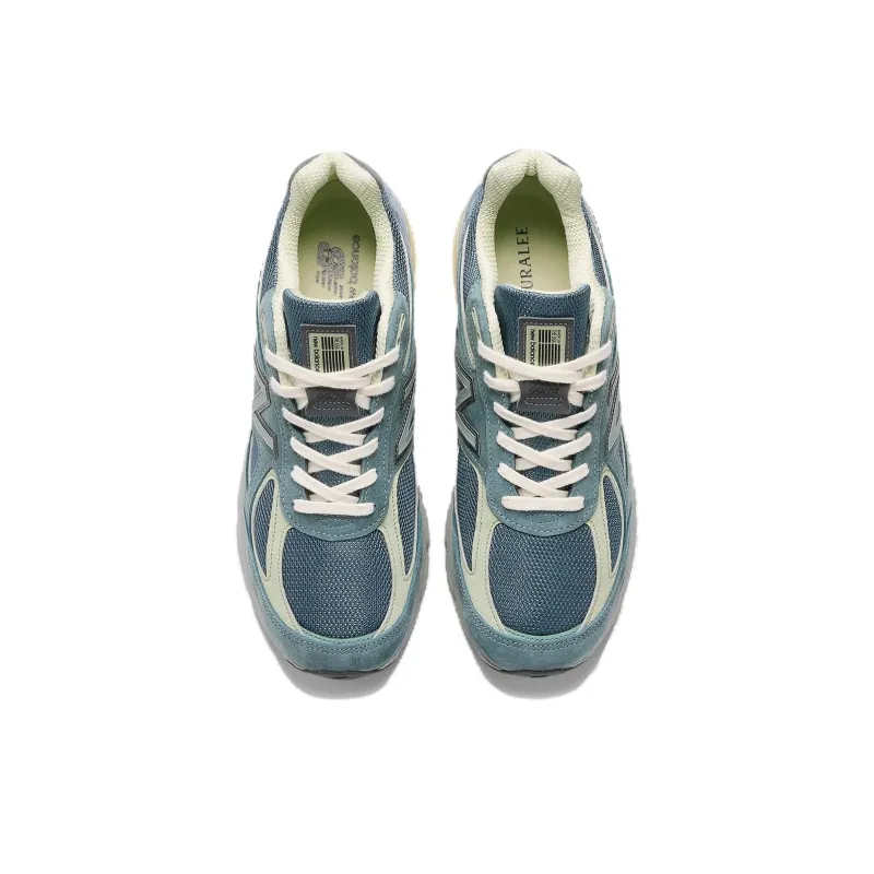 New Balance 990v4 MiUSA Auralee Blue-2