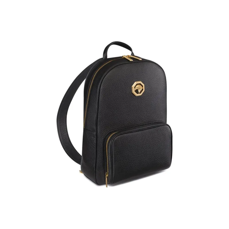STEFANO RICCI Calfskin Backpack Men's Black-1