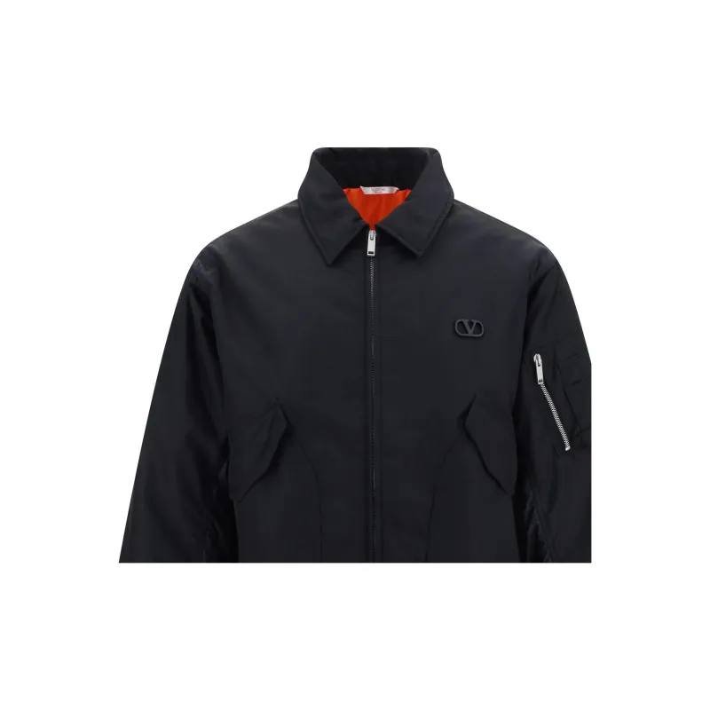 Valentino Zip Up Long Sleeved Jacket-2