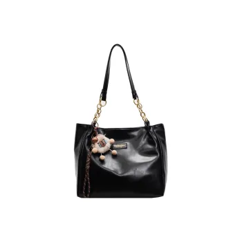 Yalu PU Handbag Shoulder Bag Regular Women's Black/Coffee/Brown
