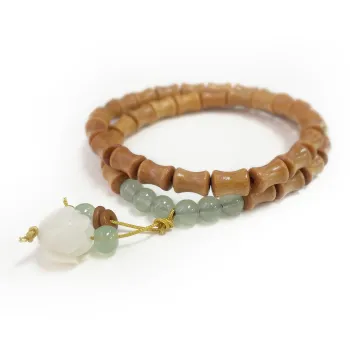 Jinghua Record Barbie Sandalwood Bracelets Unisex