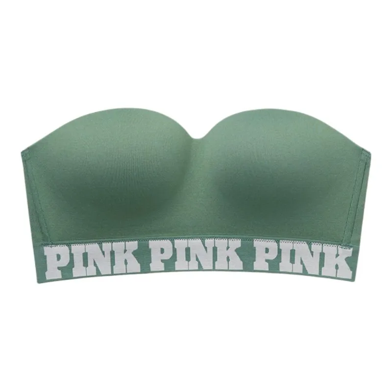 Victoria's Secret PINK BRALETTES Bra Women's Pine Green-0