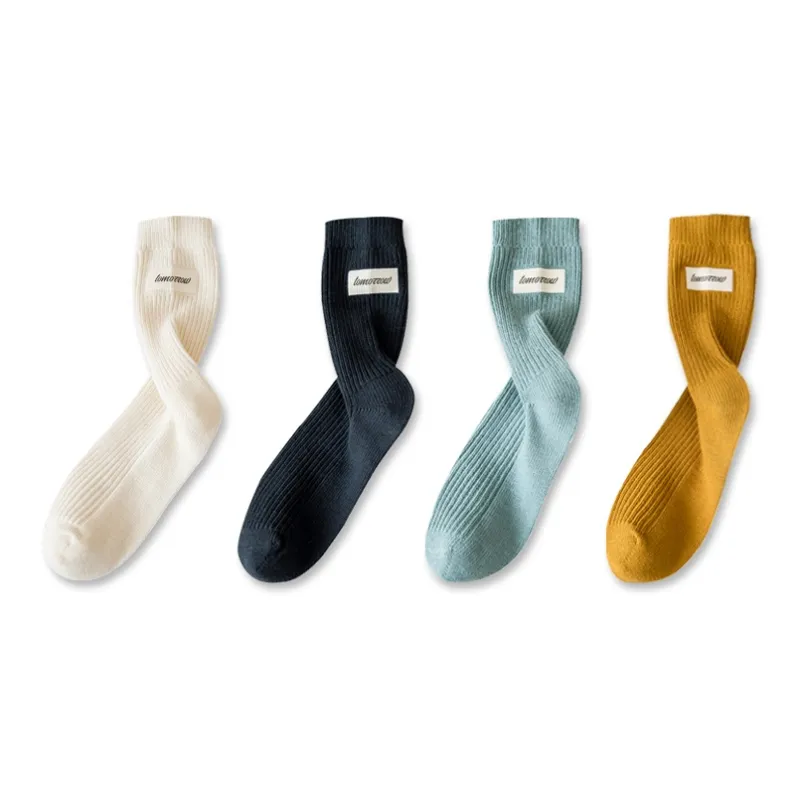 YOOKA Mid Calf Socks Women's Combo Set-8