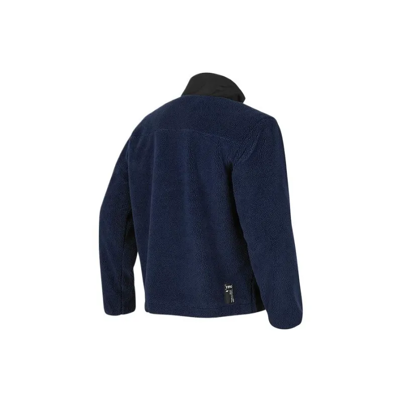 Skechers Velvet feel Coat Men's Marine Collegiate Blue-1