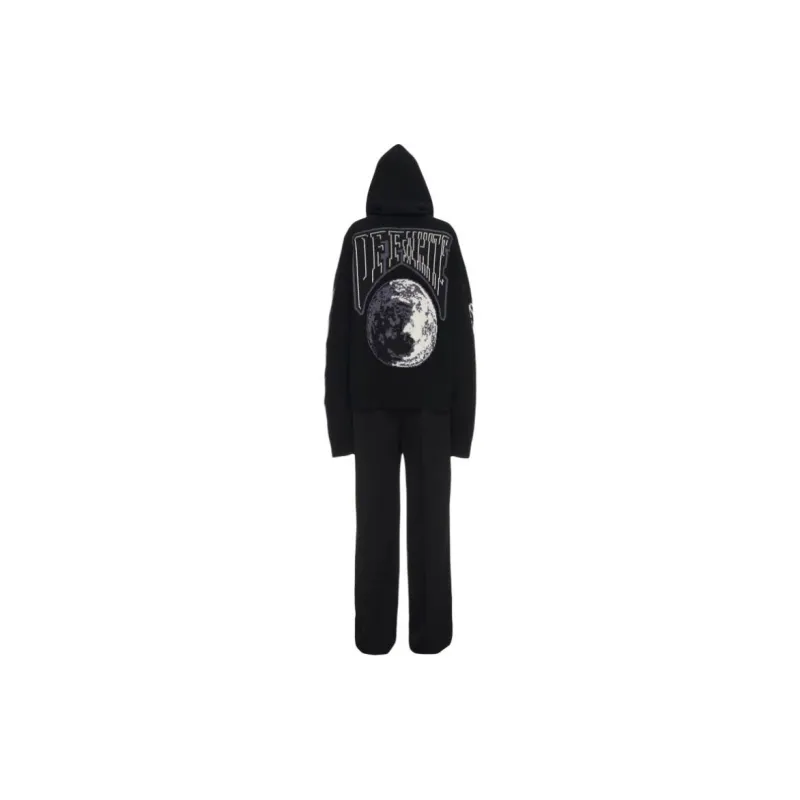 OFF-WHITE Zip-Up Drawstring Hoodie-4